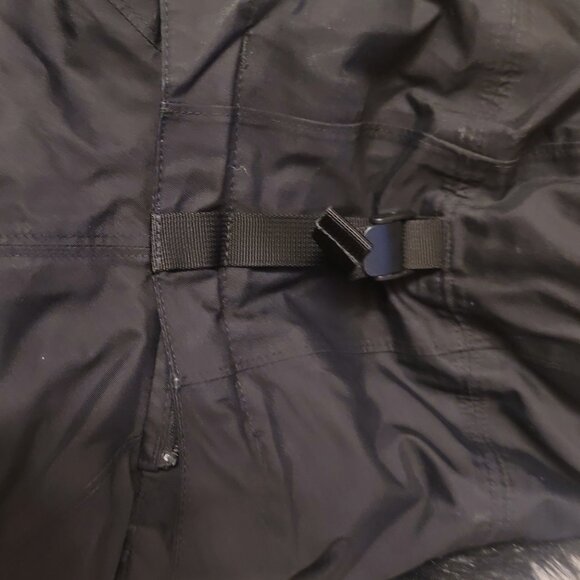 The North Face Black Goose Down HyVent Parka with Removable Faux Fur Hood Sz S-P - Picture 12 of 15